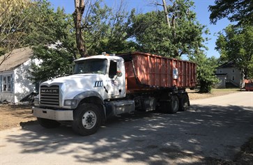 Flood cleanup truck