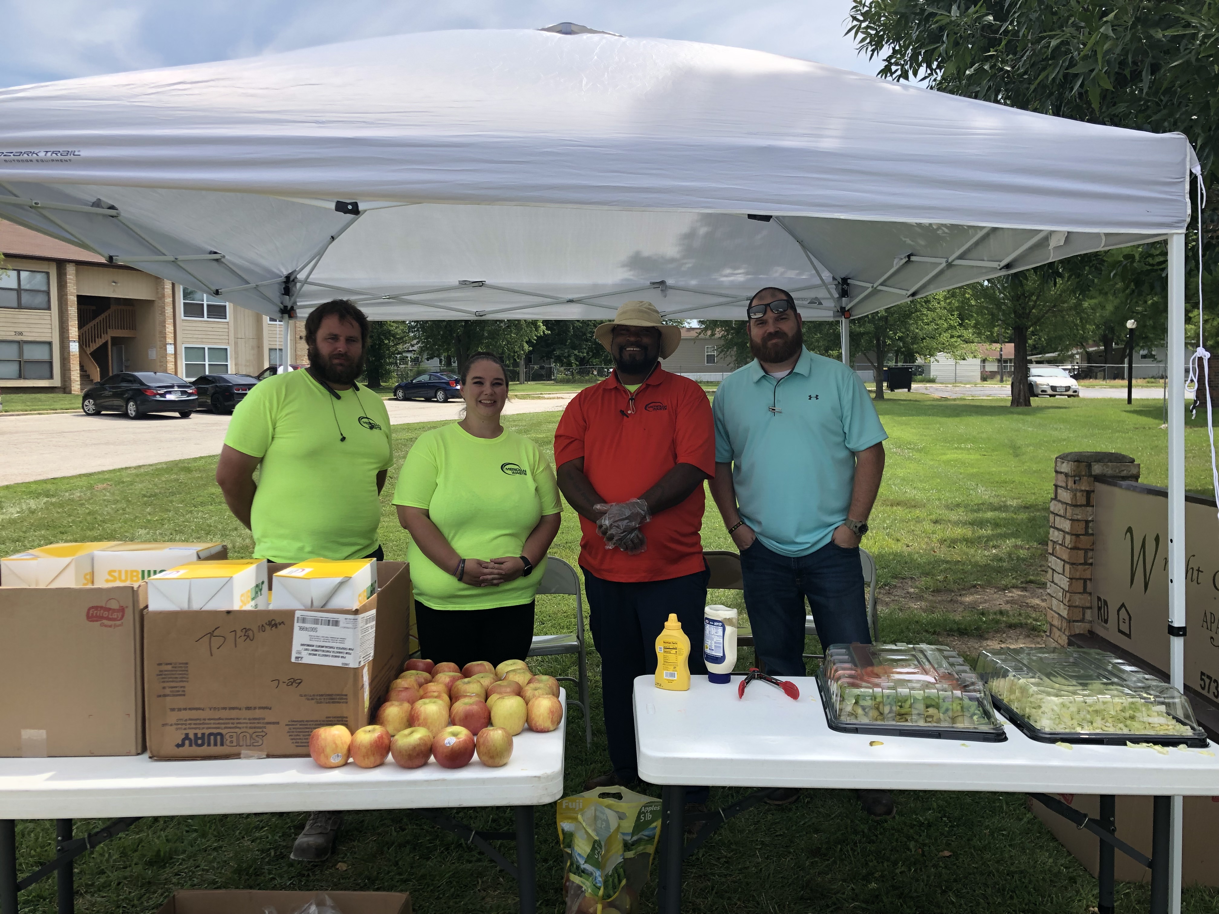 Meridian Waste Partnered with the Wright City Community Food Pantry for Children’s Summer Luncheon Series 