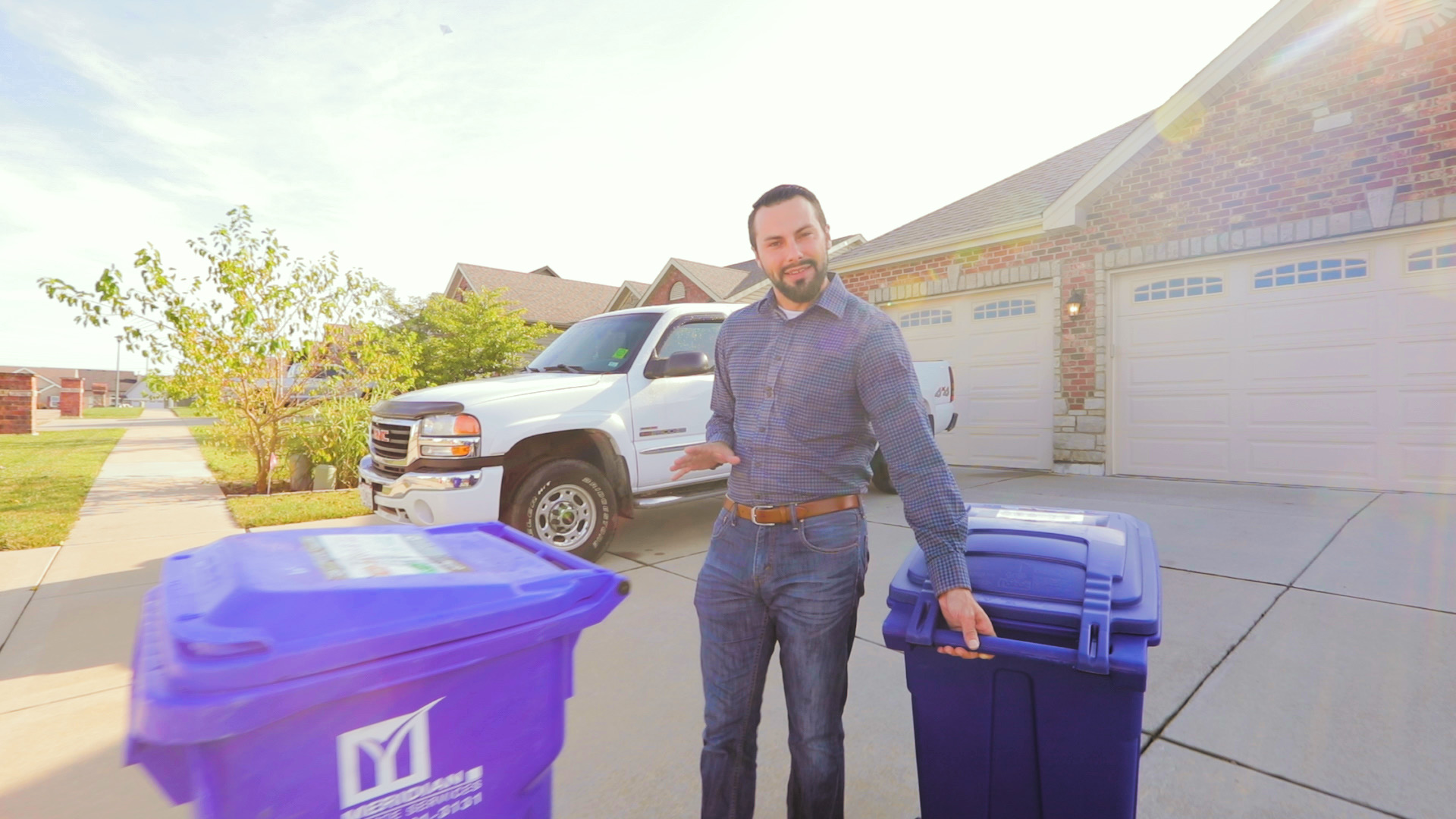 On Location: Dual-Stream Recycling Video Shoot