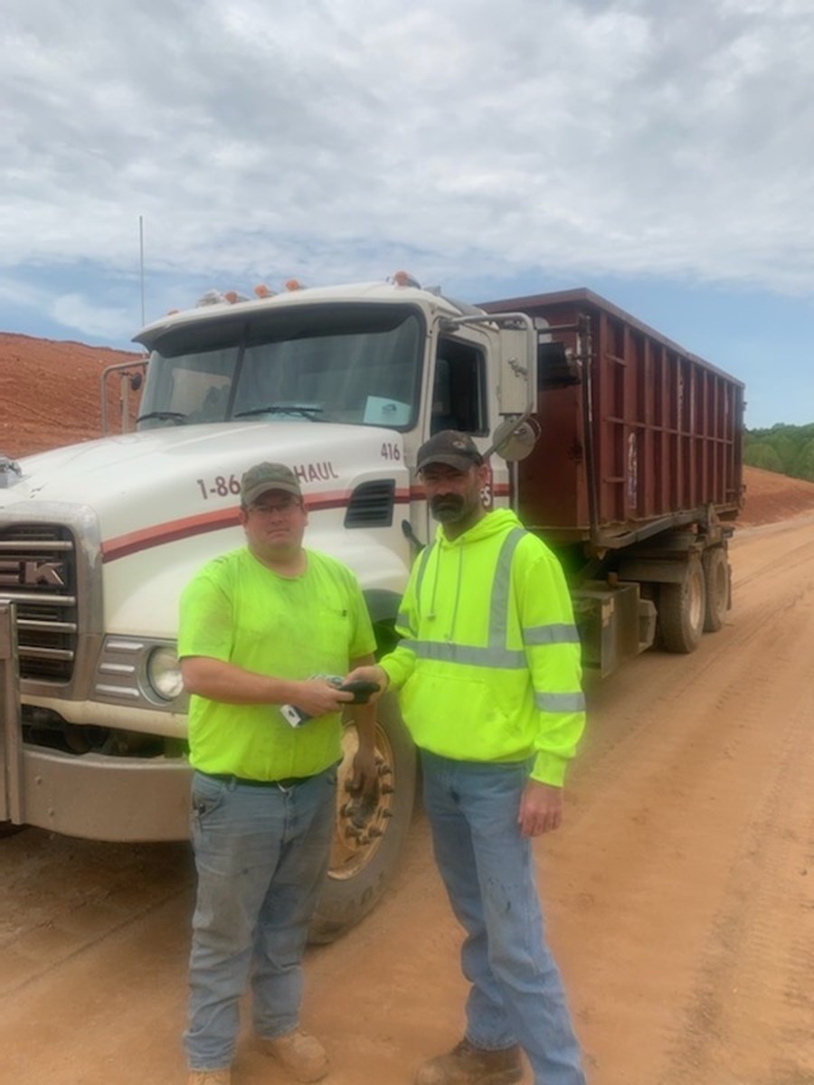 Meridian Waste Virginia's April 2020 Employees of the Month