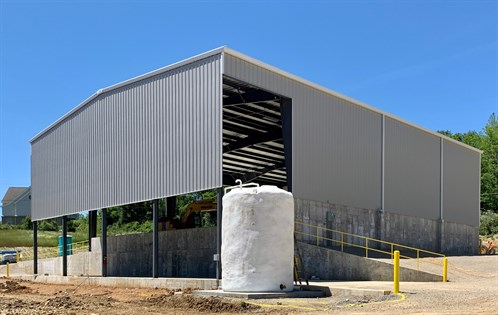 Meridian Waste Blue Ridge Materials Recovery Facility Mrf Back Photo