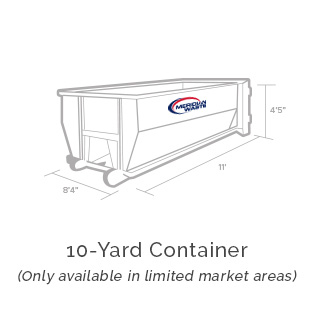 10-Yard Roll-Off Dumpster