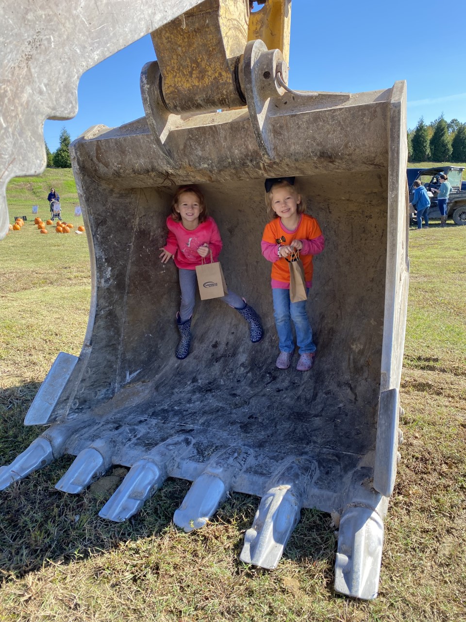 Pumpkins, and Painting, and Excavators, OH MY!