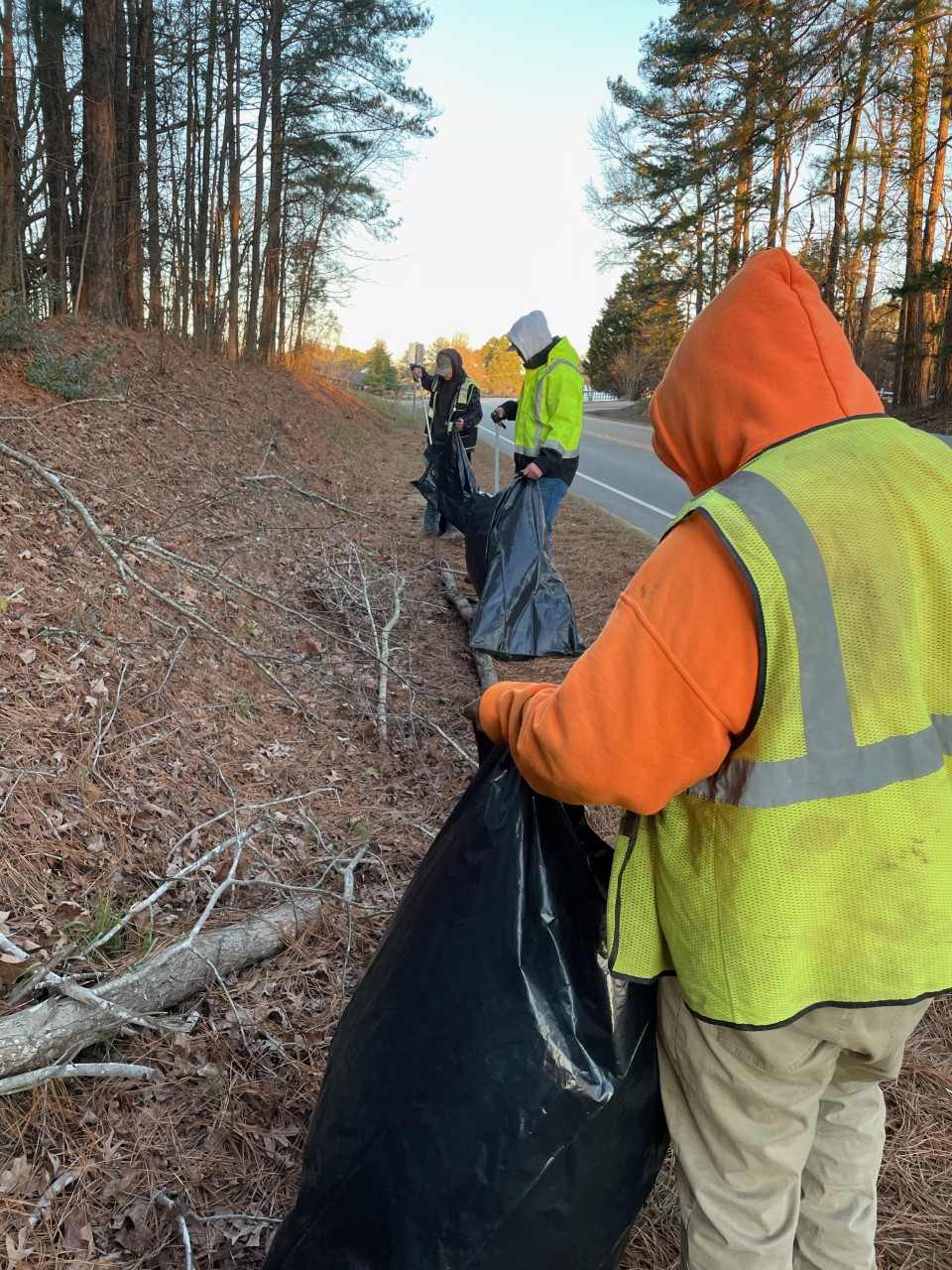 Meridian Waste North Carolina Adopts a Highway!