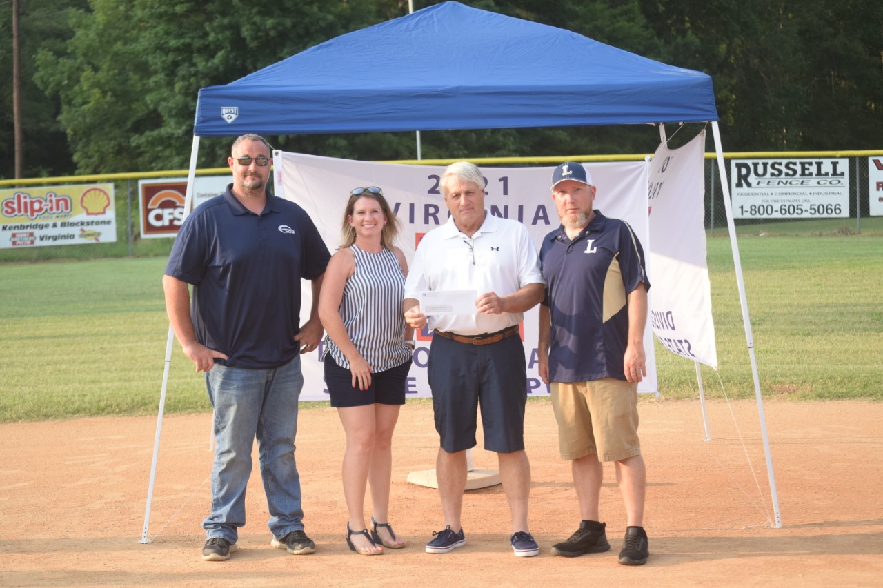Meridian Waste Virginia Donates $4,500 to Lunenburg County Youth Baseball League
