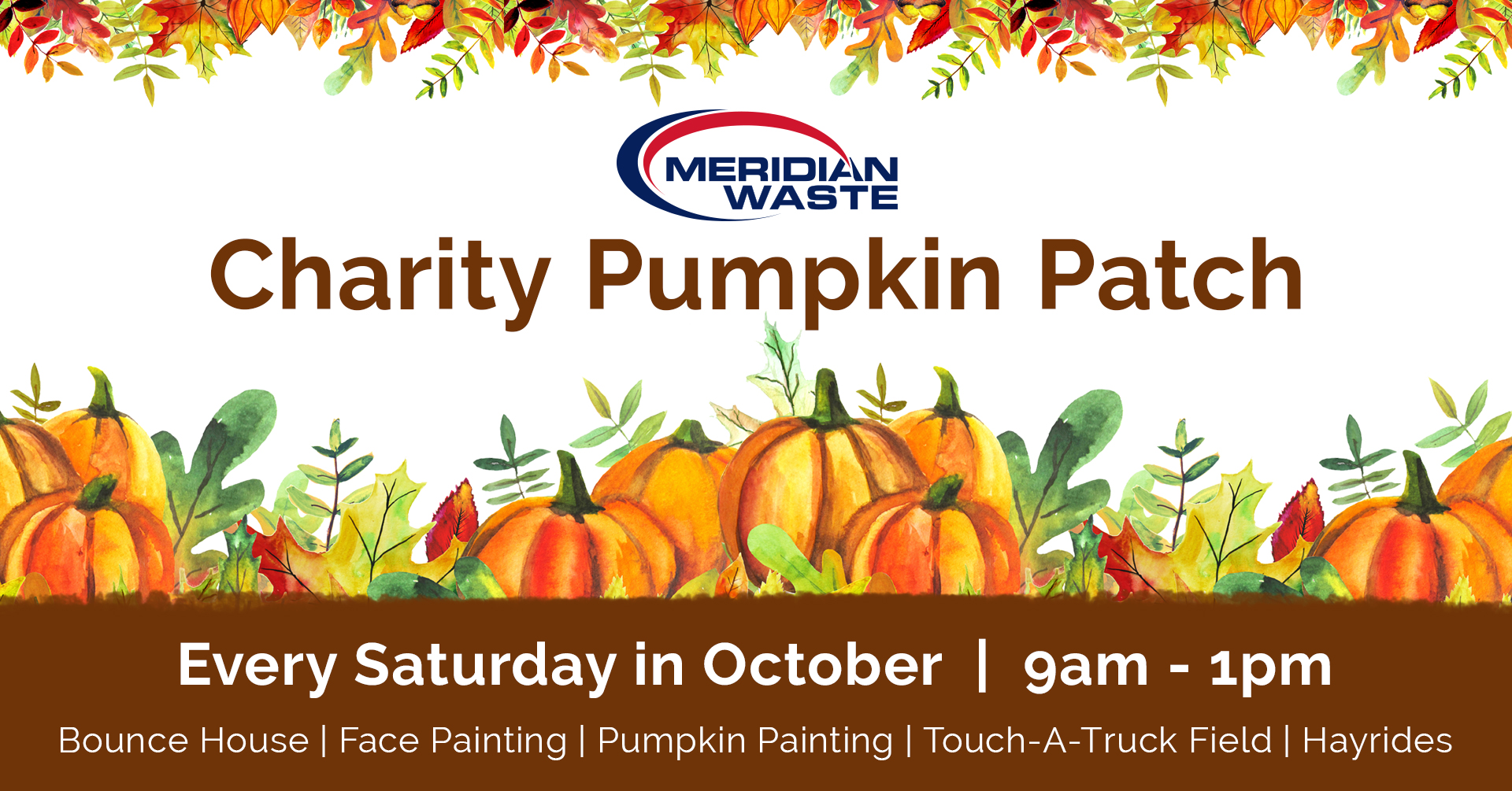 Meridian Waste North Carolina - The pumpkin patch is back!