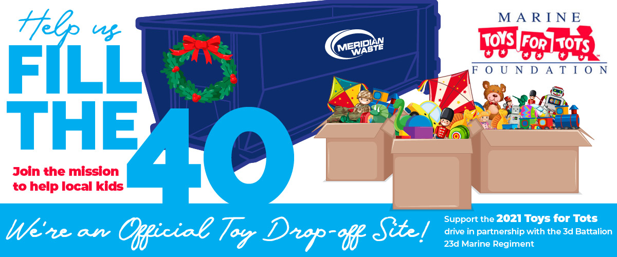 Meridian Waste Missouri Collects for Toys for Tots