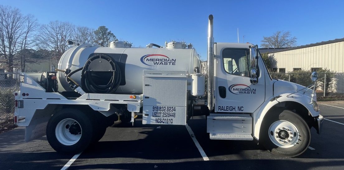 Meridian Waste North Carolina is in the Portable Restroom Business