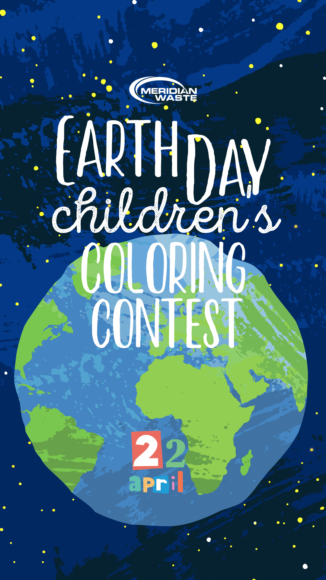 Third Annual Earth Day Coloring Contest for Children is OPEN!