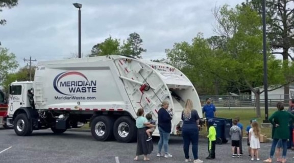 Kids + Big Trucks = Career Day at Hilliard Elementary