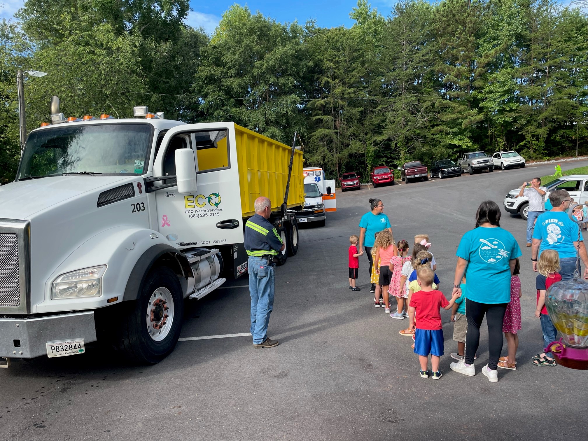 Great Adventures Learning Academy - Eco Waste Touch A Truck