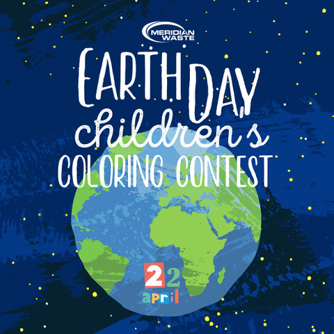 Earth Day Children's Coloring Contest