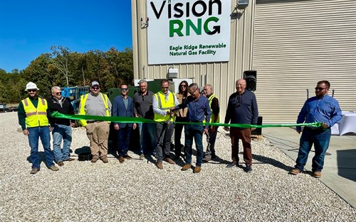 Eagle Ridge Plant Ribbon Cutting