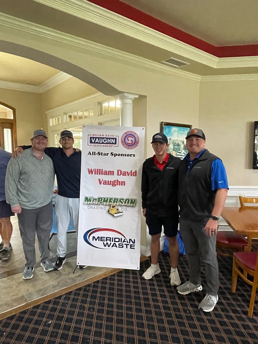 Meridian Waste was an All-Star sponsor for the 2023 Southern Alamance High School Athletics William David Vaugh Scholarship Golf Tournament
