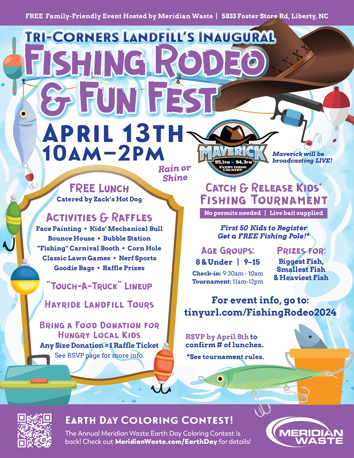 Meridian Waste story: Meridian Waste Tri-Corners Landfill's Inaugural  Fishing Rodeo Opens Registration for Family-friendly Event
