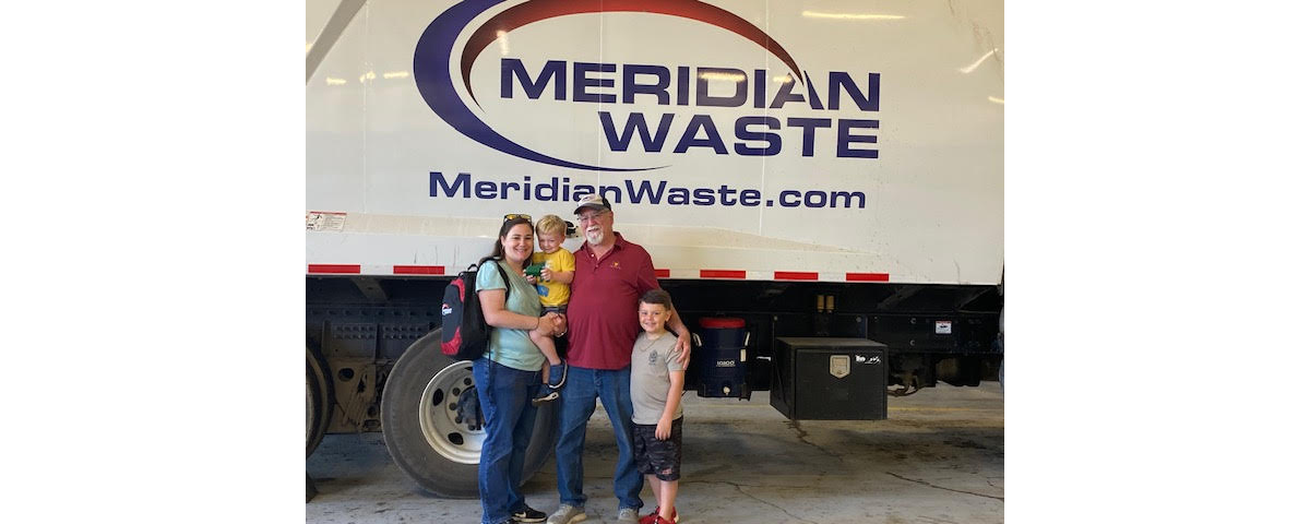 Super Fans Visit Meridian Waste