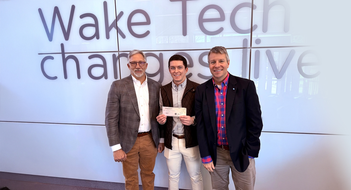 Meridian Waste  Wake Tech Foundation's Scholarship for Clean Communities