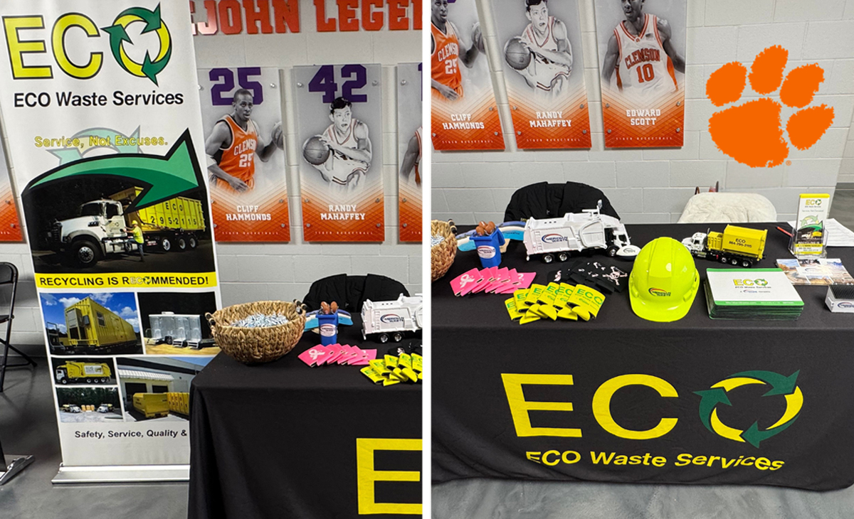 Meridian Waste Connects with Future Tigers at Clemson University's 2025 Career Fair 