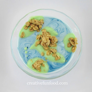 Earth Day Yogurt Parfaits