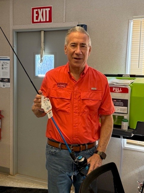 Couch Oil Sponsors Meridian Waste - Tri-Corner Landfill’s 2025 Fishing Rodeo with Fishing Pole Donation
