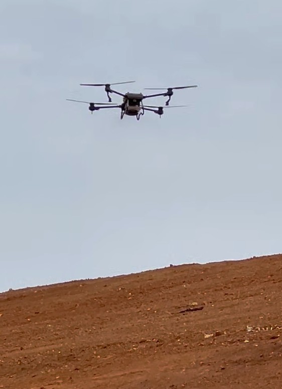 Meridian Waste Uses Drone Technology To Seed Noble Hill Landfill (Attalla, AL)