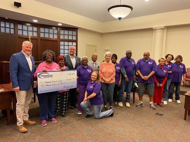 Meridian Waste Donates $50,000 to Lunenburg County Community Organization -Five $10,000 Contributions Support Citizens of All Ages