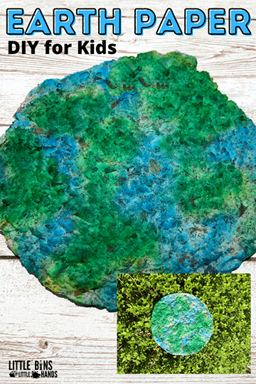 Recycled Paper Earth