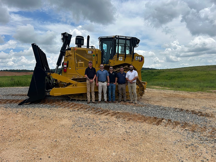 Noble Hill Landfill Welcomes New CAT D8 Dozer