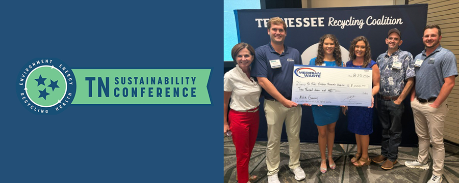 Meridian Waste was proud to attend the 2026 Tennessee Sustainability Conference in Gatlinburg, Tennessee! 