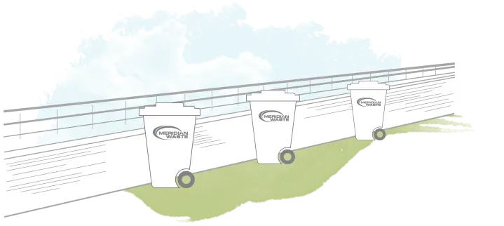 Get information about Meridian Waste scheduling.