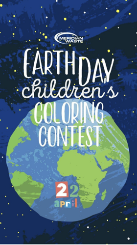 Earth Day Coloring Contest 3