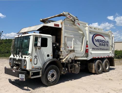 Meridian Waste Frontload Truck