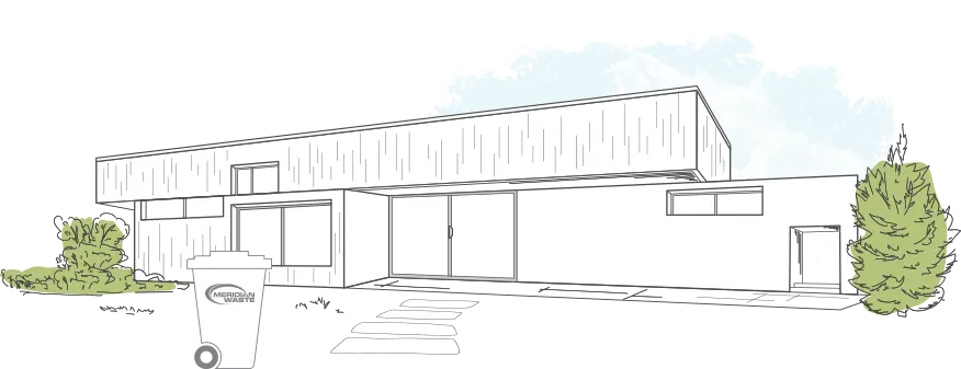 Pickup Up Schedule One Story House