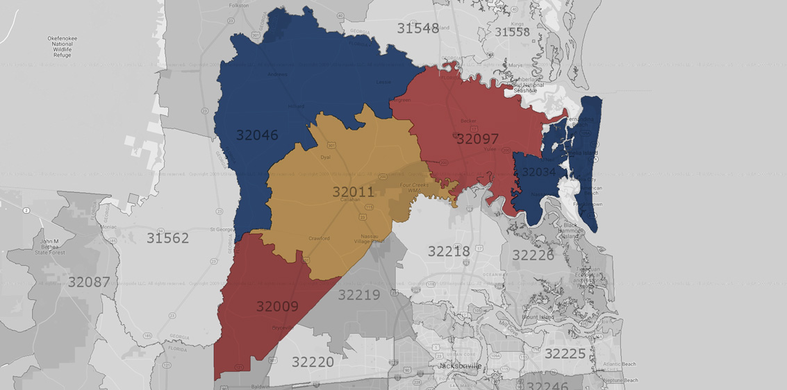 zipcode map