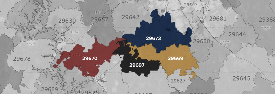 zipcode map